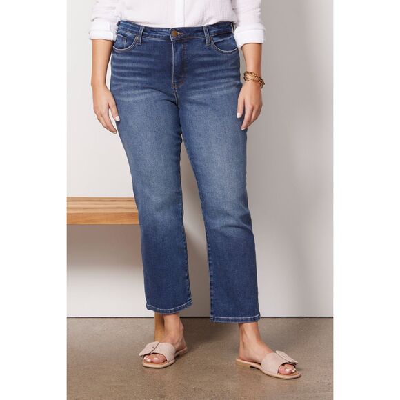 Evereve The Ever Straight Jeans in Composed Size 32 - Picture 1 of 7